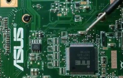 Solving ASUS K52JR Short Circuit Using Schematic And Boardview