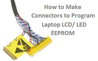 How to Program Laptop LED by SVOD3-TNM5000-RT809 Programmer