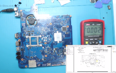 How to Solve 3 and 5 Voltages Drop in Samsung NP300
