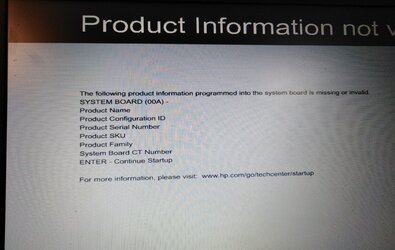 How To Solve "Product Information Not Valid" Issue In HP Laptop